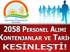 2058 Personel Alımı Kadro Dağılımı ve Tarihi Belli Oldu