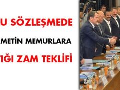 Hükümet memura yüzde 3+3 zam önerdi