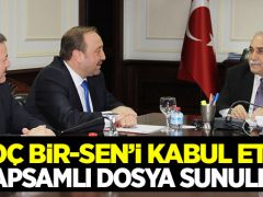 Toç Bir-Sen Bakan Fakıbaba’ya kapsamlı bir dosya sundu