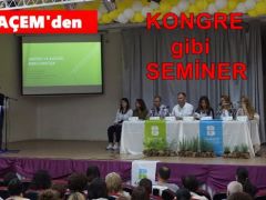 BAÇEM’DE KONGRE GİBİ SEMİNER